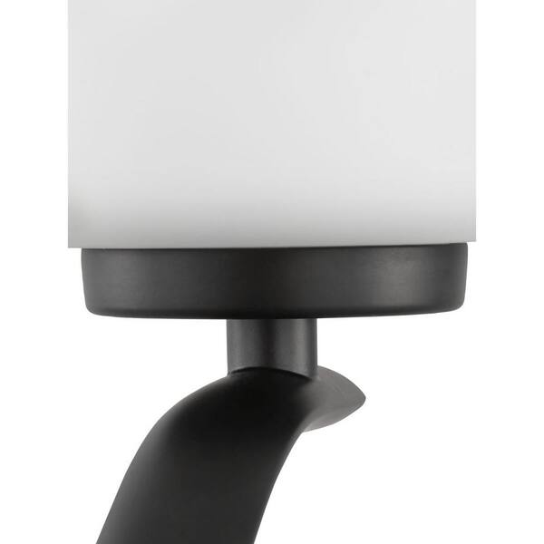Progress Lighting Adley 9-Light Matte Black Transitional Chandelier