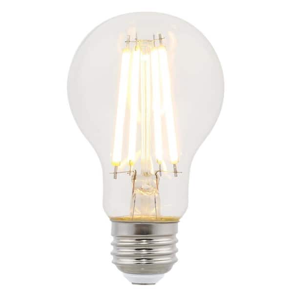 Westinghouse 75-Watt Equivalent A19 Dimmable Clear E26 Edison