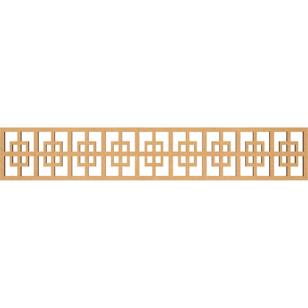 Cambridge Fretwork 0.375 in. D x 46.625 in. W x 8 in. L MDF Wood Panel Moulding price history on PriceWatchPro