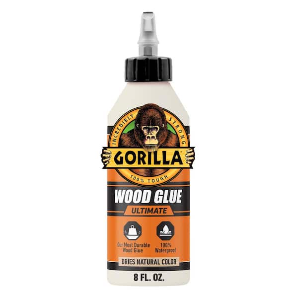 Gorilla 8 oz. Wood Glue Ultimate Tan (6 Pack)