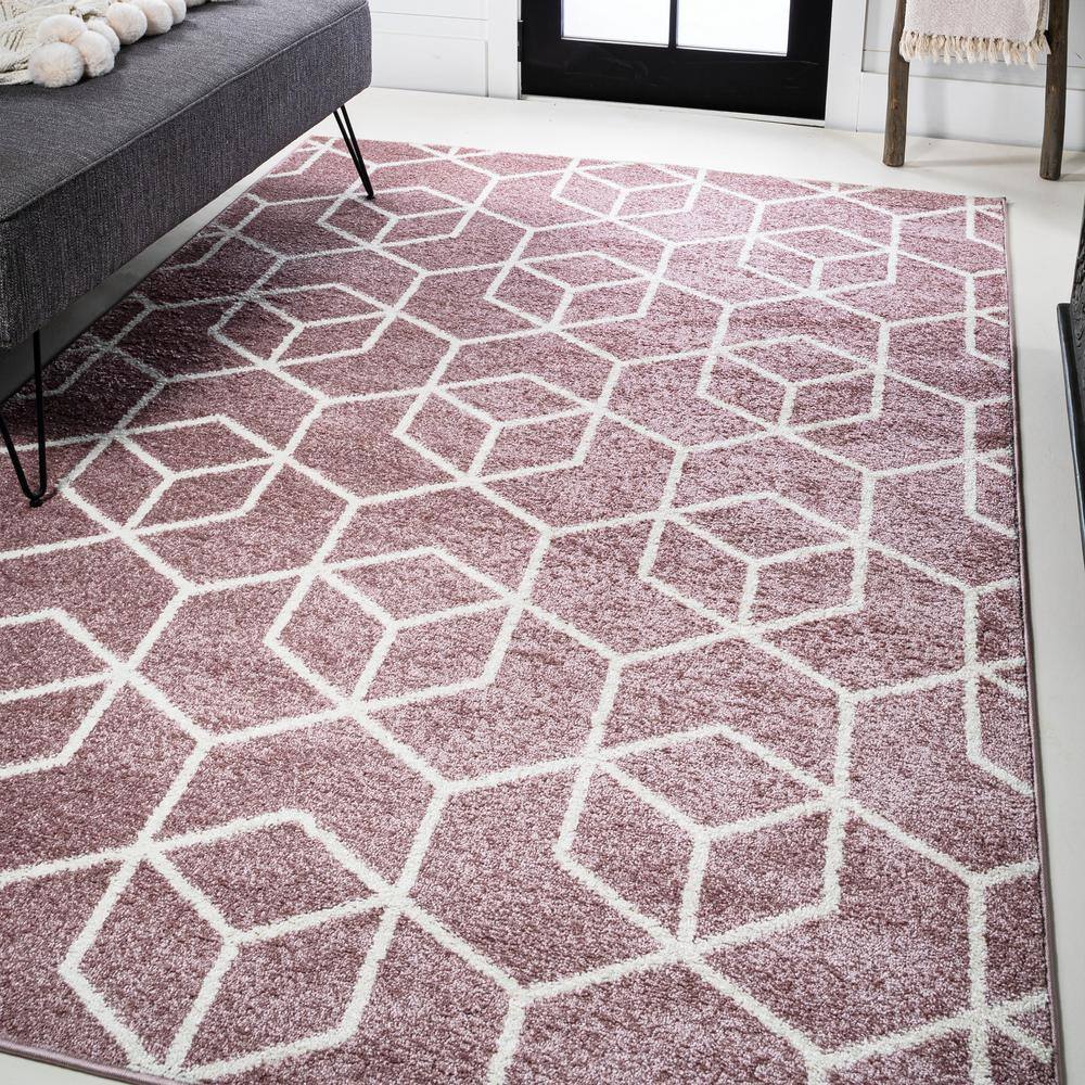 Neutral Hexagon Pattern Area Rug. Indoor or Outdoor Rug 2x3 -   White  area rug living room, Rugs in living room, Honeycomb pattern