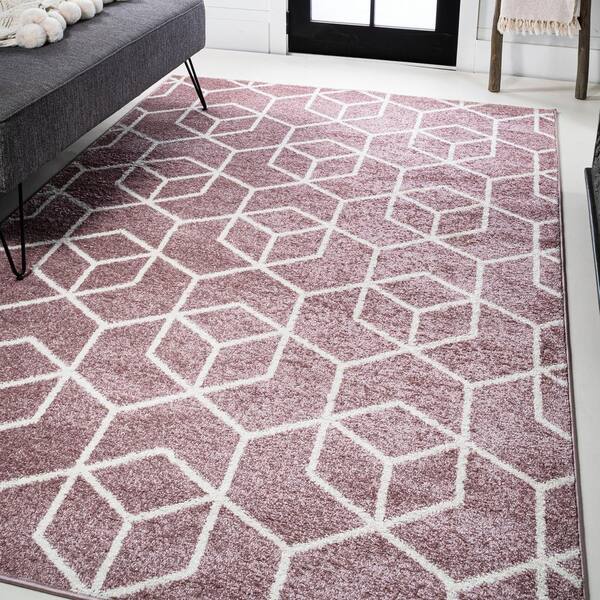 Geometric Kitchen Rug, Pink, Gold and Gray Design. Kitchen Decor, Kitchen  Floor Mat, Pet Mat, Door Mat. Scandinavian Rug, Vinyl Floor Mat. 