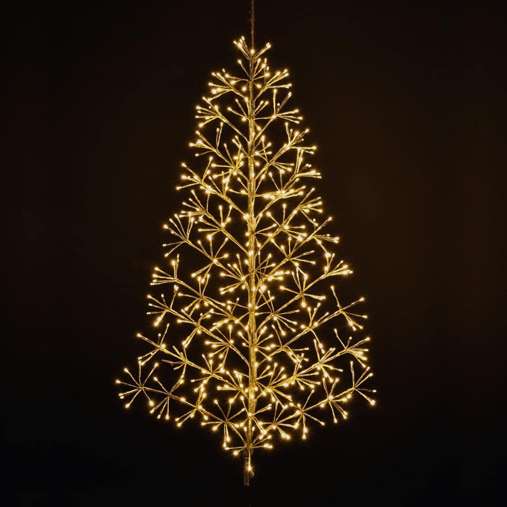 Lightshare 4 ft. 496L Artificial Christmas Tree Cluster Light Warm ...