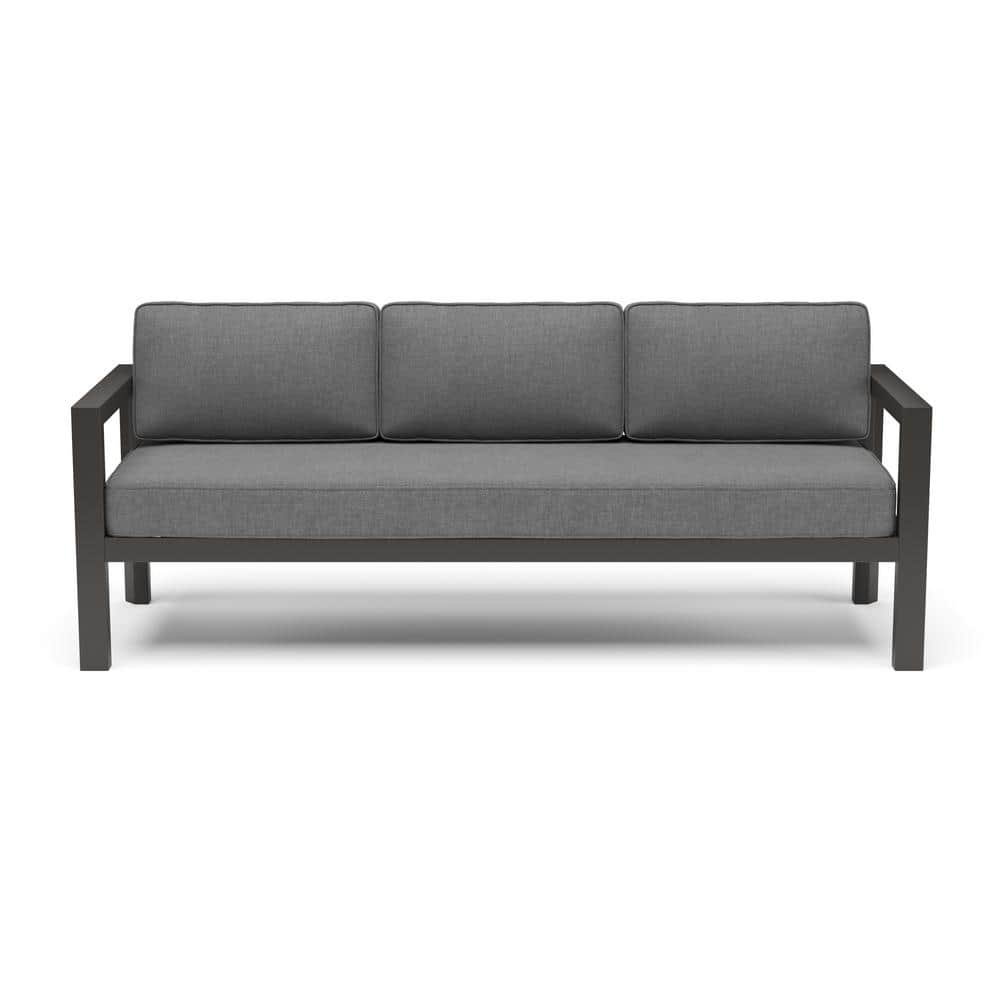 Grayton Gray Aluminum 5-Person Outdoor Sofa Set