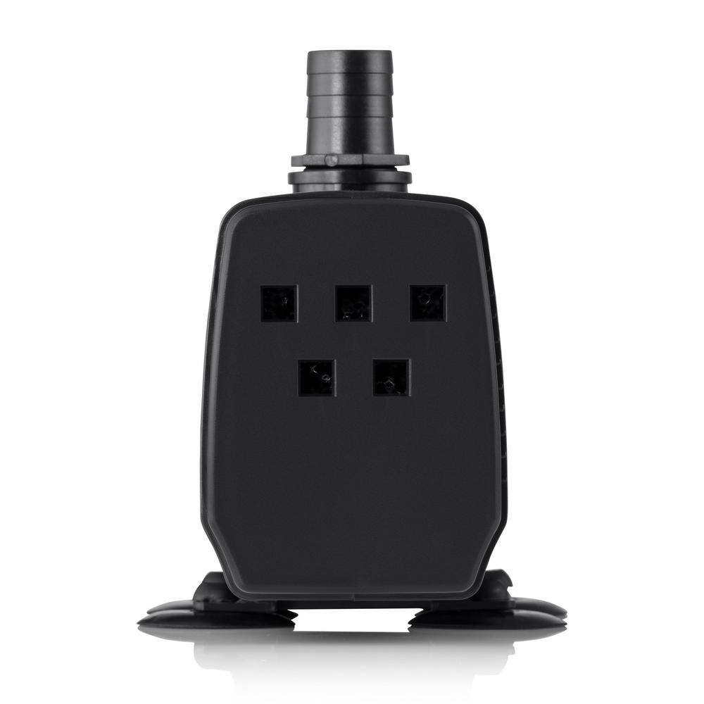 Black Submersible Water Pump with 16 ft. Cord