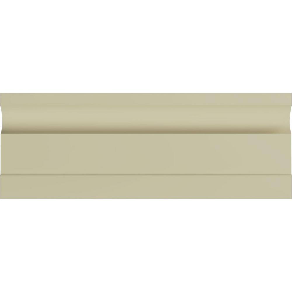 Linus Primed Polyurethane Chair Rail Moulding, 94.5" Length