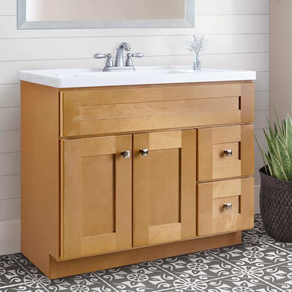 Brookings 36 in. W x 21.73 in. D x 31.5 in. H Fully Assembled Bath Vanity C