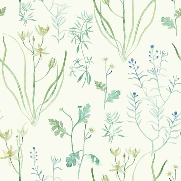 York Wallcoverings Alpine Botanical Spray and Stick Wallpaper (Covers 56 sq. ft.)