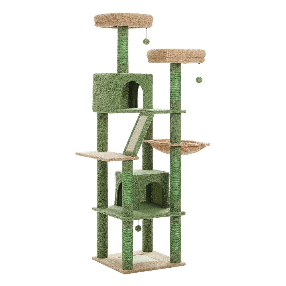 cenadinz 70.9 in Large Cat Tree for Indoor Cats MultiLevel Cat Tower