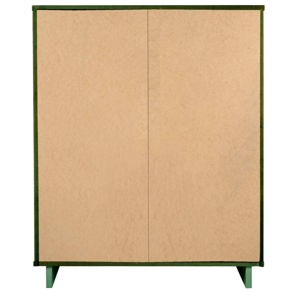 Granville Sage Green Double Dresser and Tall Chest Set with Soft Close Drawers