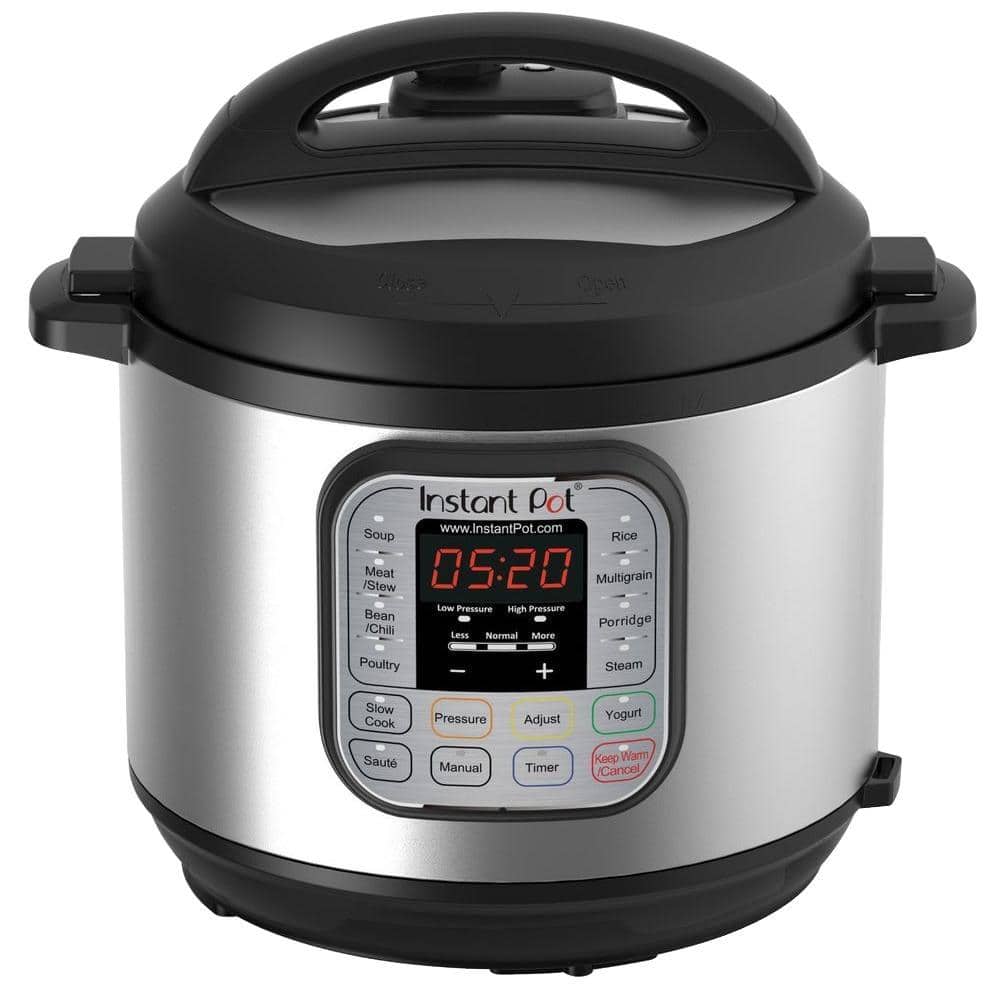 Instant Pot 6 Qt./1000-Watt 7-in-1 Programmable Pressure Cooker in