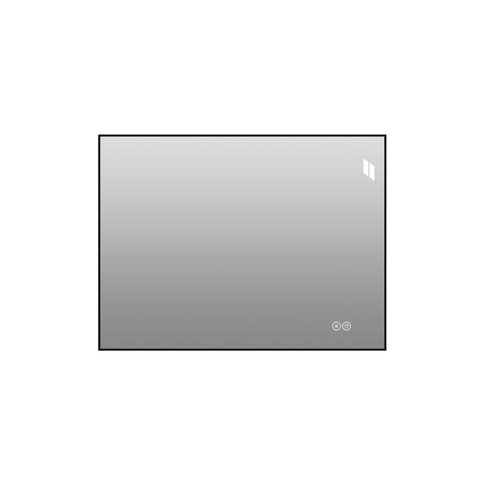 "24"" x 32"" LED Bathroom Mirror, Aluminum Frame Backlit Wall Mounted Vanity Mirror Anti-Fog, Dimmable, 3 Color Temperature" price history on PriceWatchPro