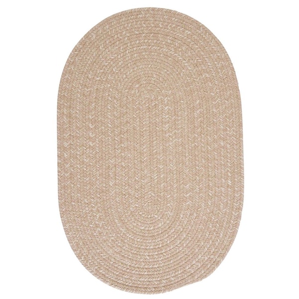 Home Decorators Collection Cicero Oatmeal 2 ft. x 3 ft. Oval Braided Area Rug