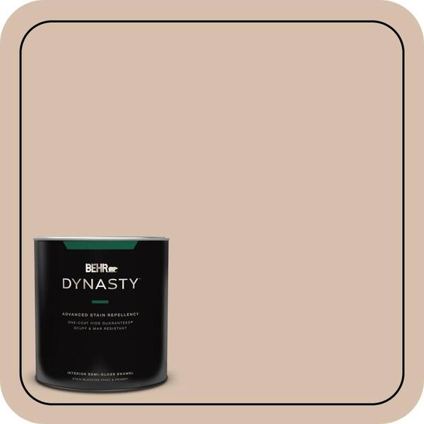 1 qt. #ICC-42 Comforting Semi-Gloss Enamel Interior Stain-Blocking Paint & Primer