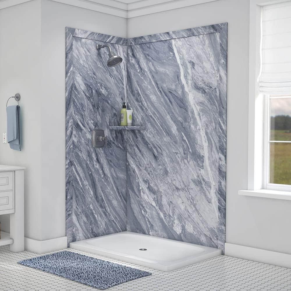 FlexStone Elegance 36 in. x 48 in. x 80 in. 7 Piece Easy Up