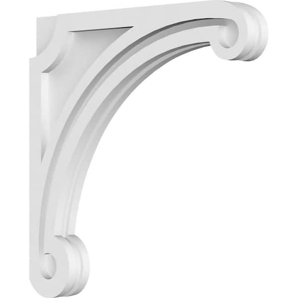 Ekena Millwork Arch 1.5 in. W x 18 in. H x 18 in. D Signature Urethane Polyurethane Corbel