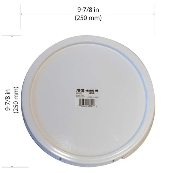 2 Gallon Bucket with Lid– Rovin Ceramics