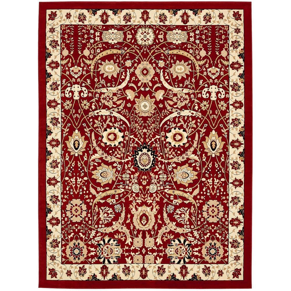 Espahan Cape Cod Red 10' 0 x 13' 0 Area Rug price history on PriceWatchPro