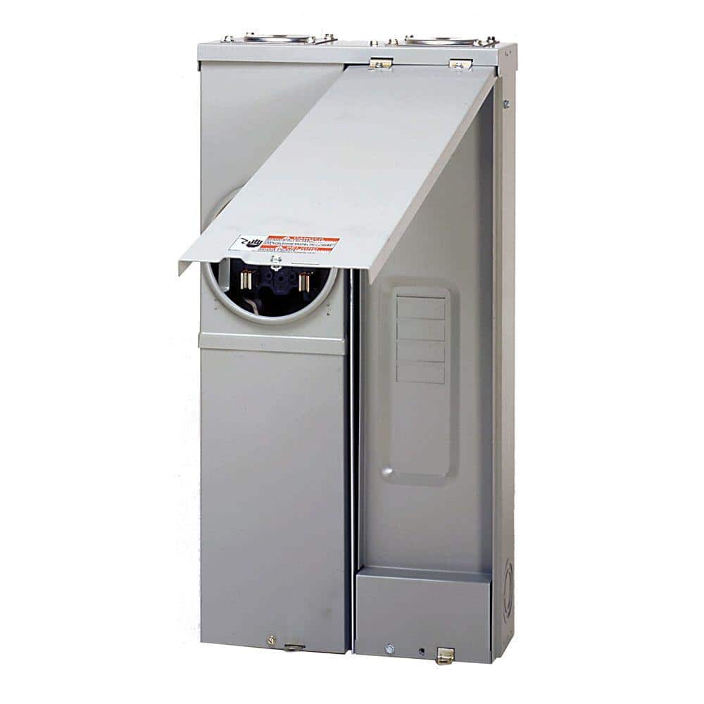 200 Amp 2-Space 4-Circuit BR Type Main Lug Meter Breaker Surface EUSERC price history on PriceWatchPro