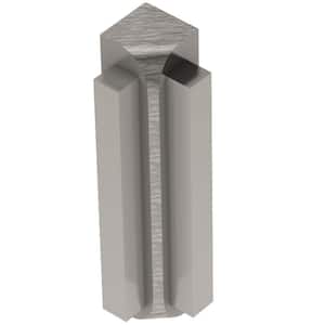 Rondec-Step Brushed Nickel Anodized Aluminum 3/8 in. x 1-7/8 in. Metal 90° Inside Corner