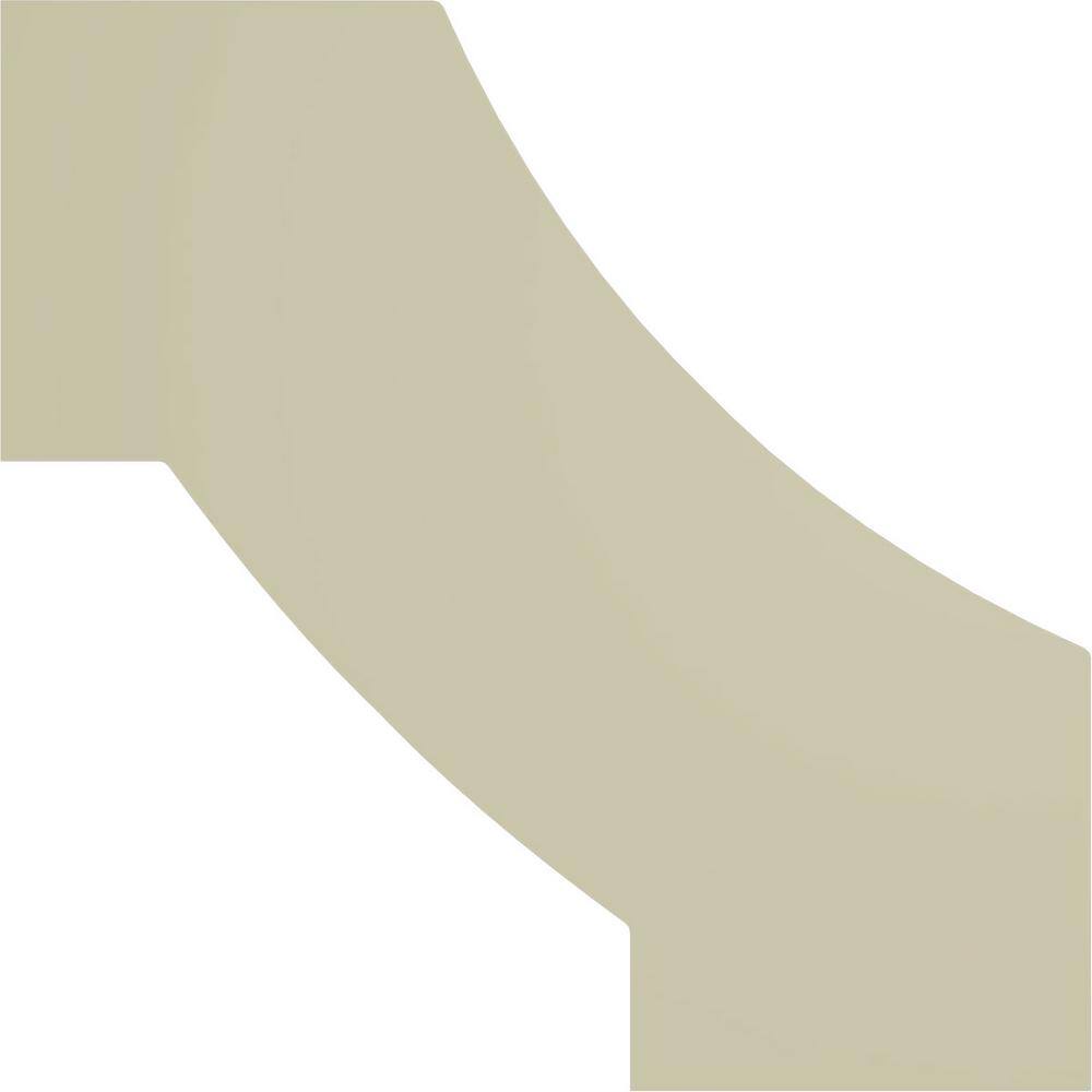 Gray Primed Polyurethane Seville Panel Moulding Corner