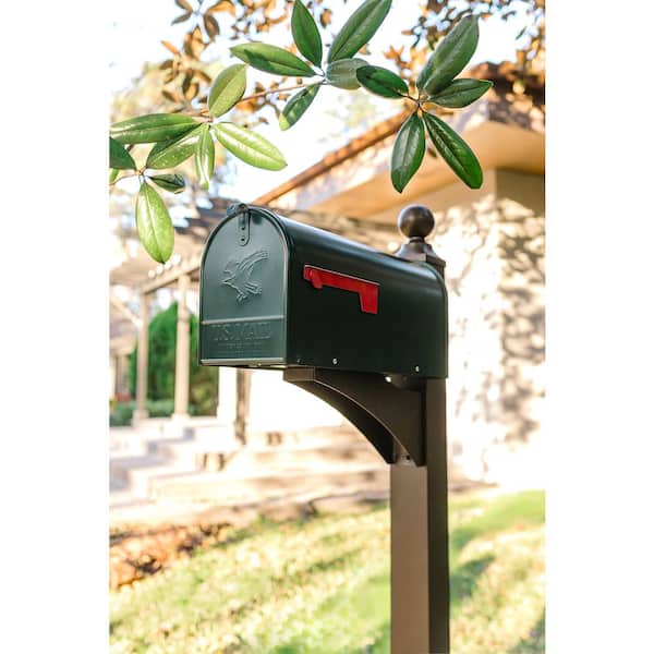 Architectural Mailboxes Landover Aluminum, Crossarm, Mailbox Post