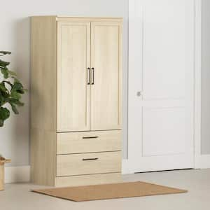 Haven Bleached Oak 33 in. Cabinet