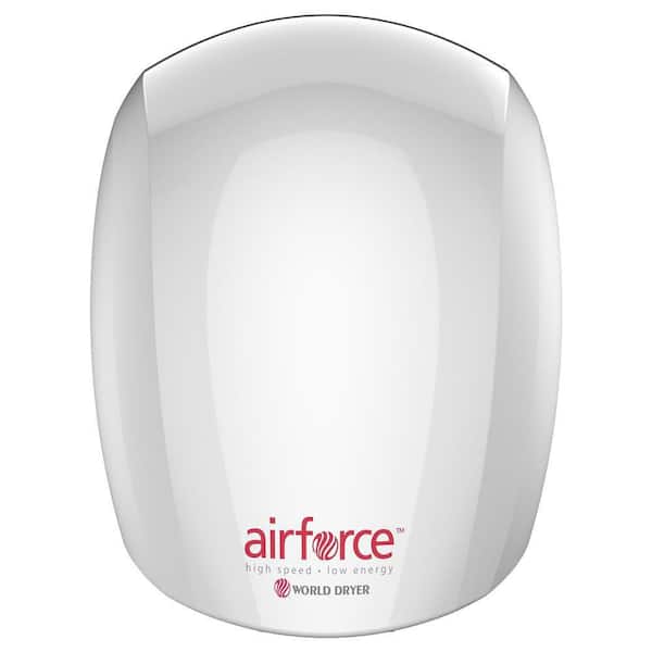 Airforce White Aluminum Automatic Electric Hand Dryer