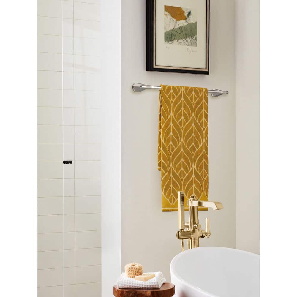 St. Vincent Brushed Nickel 24 inch Wall Mounted Towel Bar