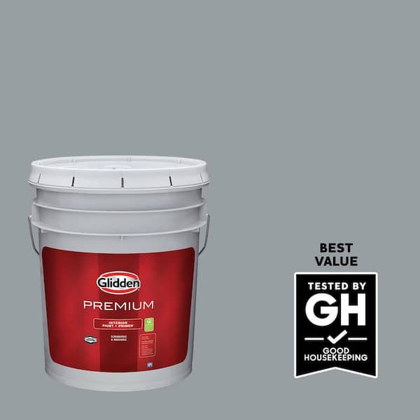 Glidden Premium 5 gal. PPG1011-4 UFO Eggshell Interior Latex Paint