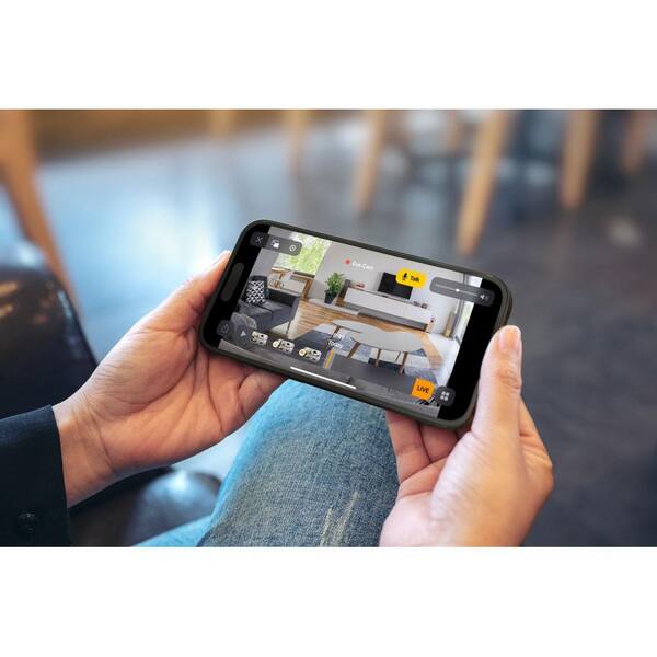 eve Wireless Indoor Plug-In Smart Security Camera with Night