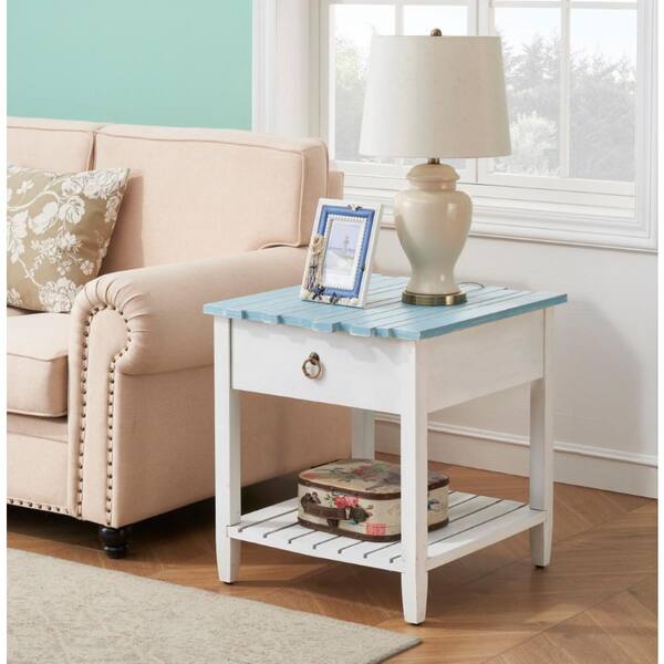 dudek end table with storage