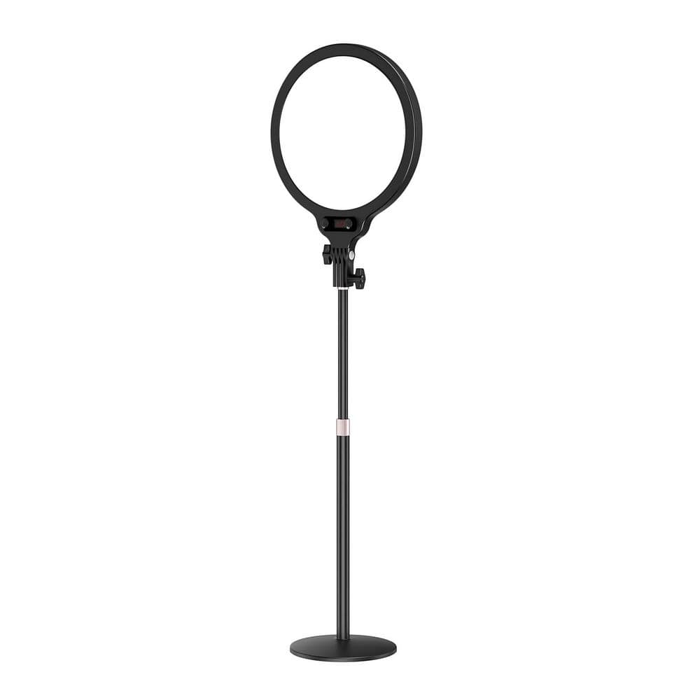 10 in. White Ring Light with Dimmable Desk Lamp Phone Holder WiFi Remote 360 Adjustable for Streaming Video Calls price history on PriceWatchPro