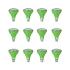 9-Watt Equivalent BR30 Medium E26 Non-Dimmable Indoor and Greenhouse Full Spectrum Plant Grow LED Light Bulb (12-Pack)