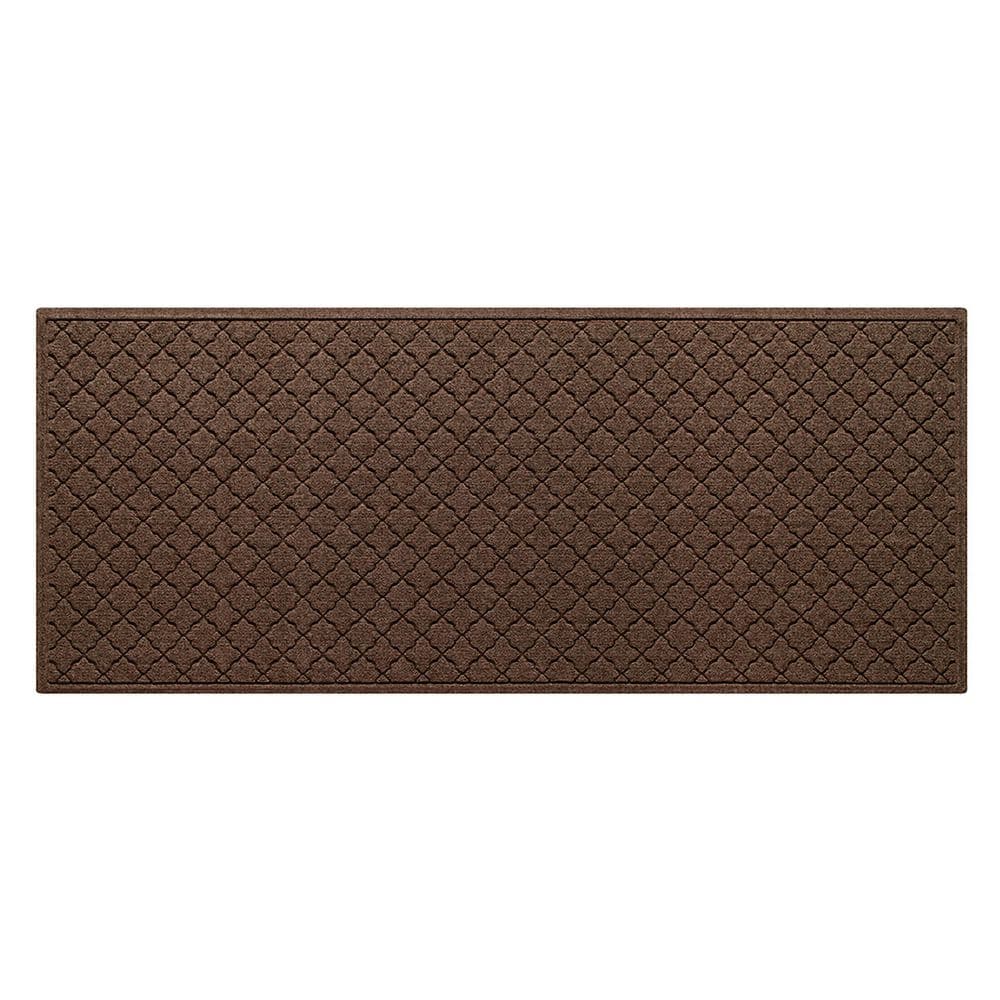 WaterHog Cordova Dark Brown 35 in. x 85 in. PET Polyester Door Mat price history on PriceWatchPro