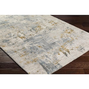 Dresden Dusty Sage Modern 5 ft. Round ft. Indoor Area Rug