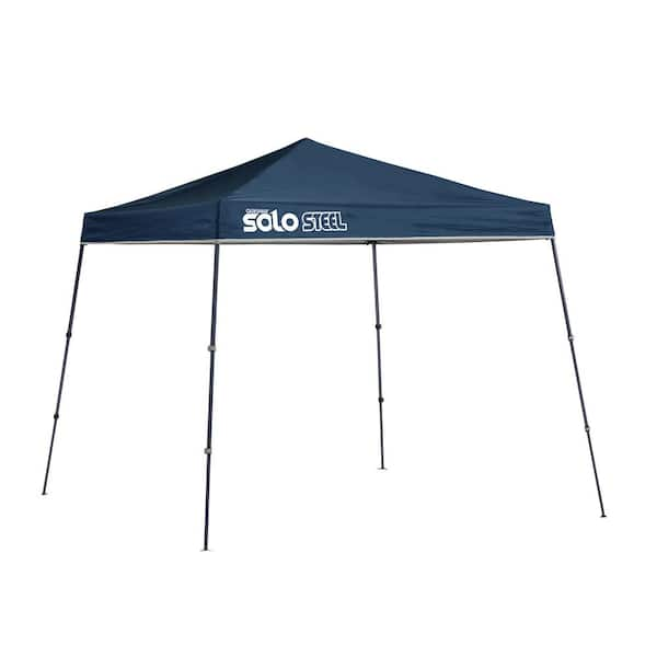 Quik Shade 9 ft. x 9 ft. Midnight Blue Slant Leg Canopy 167524DS The