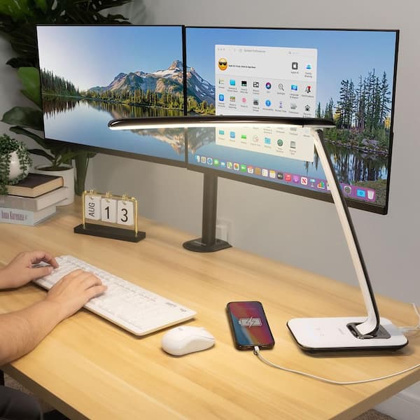 mount-it! 16 in. Relaxalight LED Desk Lamp TS-7005 - The Home Depot