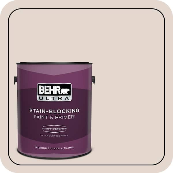 BEHR ULTRA 1 gal. #770A-2 Kangaroo Tan Extra Durable Eggshell Enamel Interior Paint & Primer
