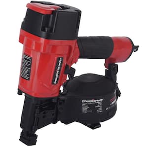 Pneumatic 15-Degree Coil Roofing Nailer