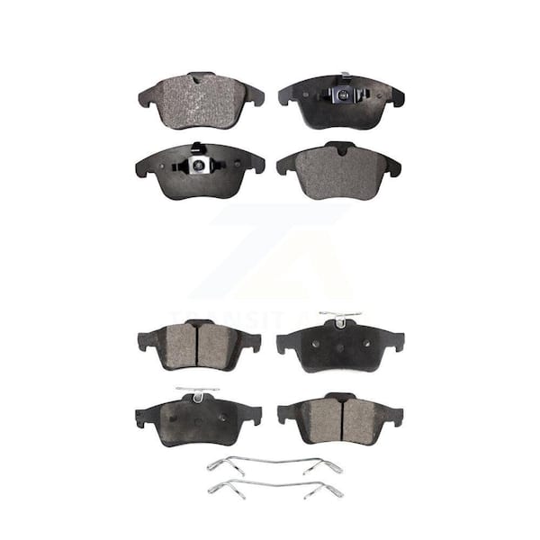 TEC Front Rear Ceramic Brake Pads Kit For 2012 Volvo S40 KTC-100132