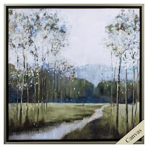 Victoria Walk in the Forest Canvas by Unknown Wooden Wall Art