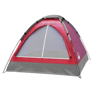 2-Person Brick Red Happy Camper Tent