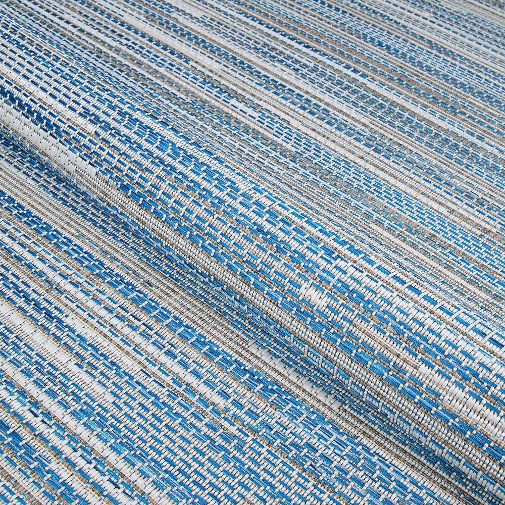Breeze Ocean-Champagne 5' x 7' Flat Woven Reversible Area Rug