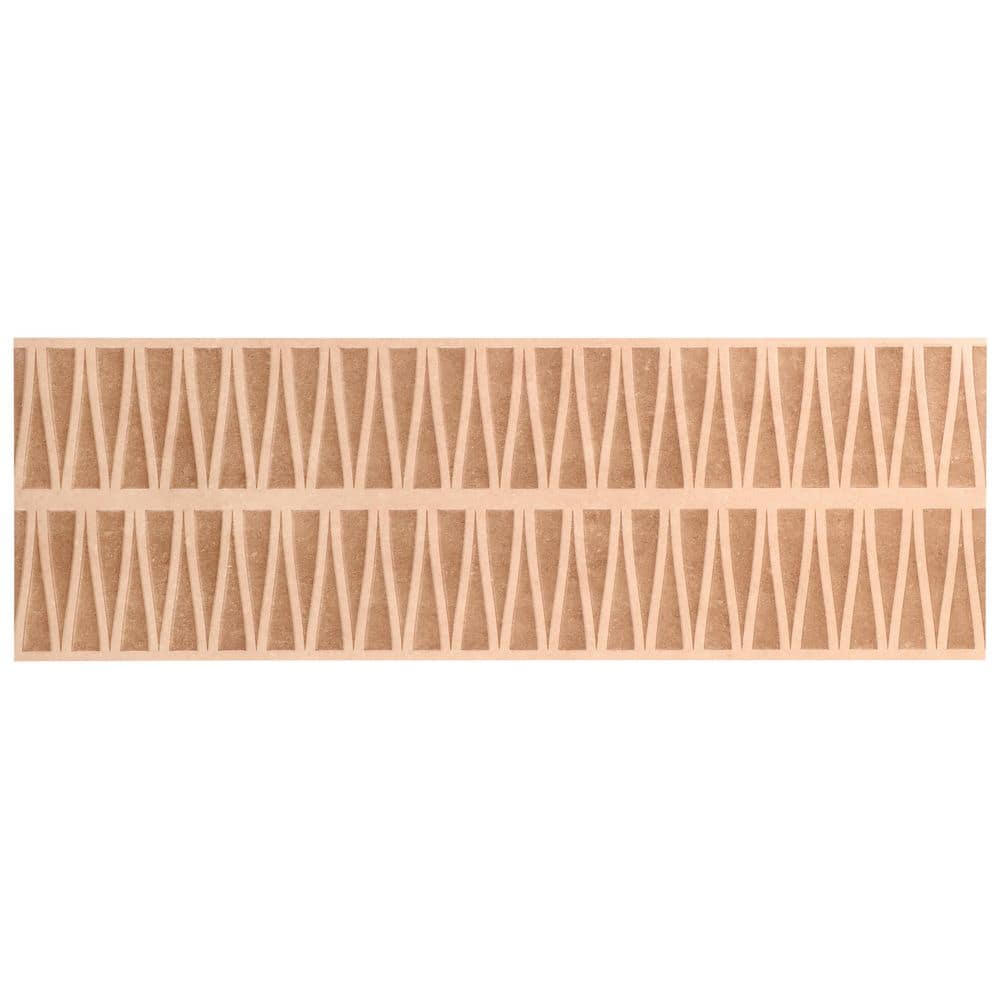 Terravine Deco Terracotta 4 in. x 0.38 in. 3D Mixed Finish Ceramic Wall Tile Sample price history on PriceWatchPro