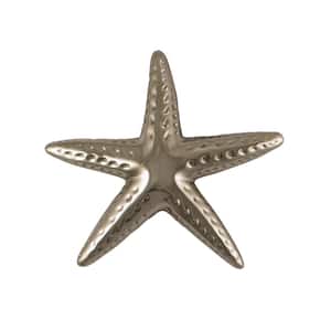 Nickel Silver Starfish Door Knocker