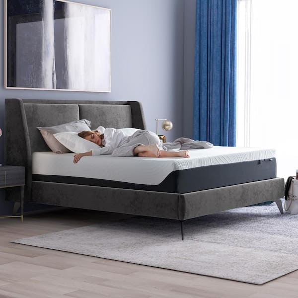 ANBAZAR 12 in. Plush Gel Memory Foam Tight Top King Mattress in A Box with Breathable Construction and Cooling Tech