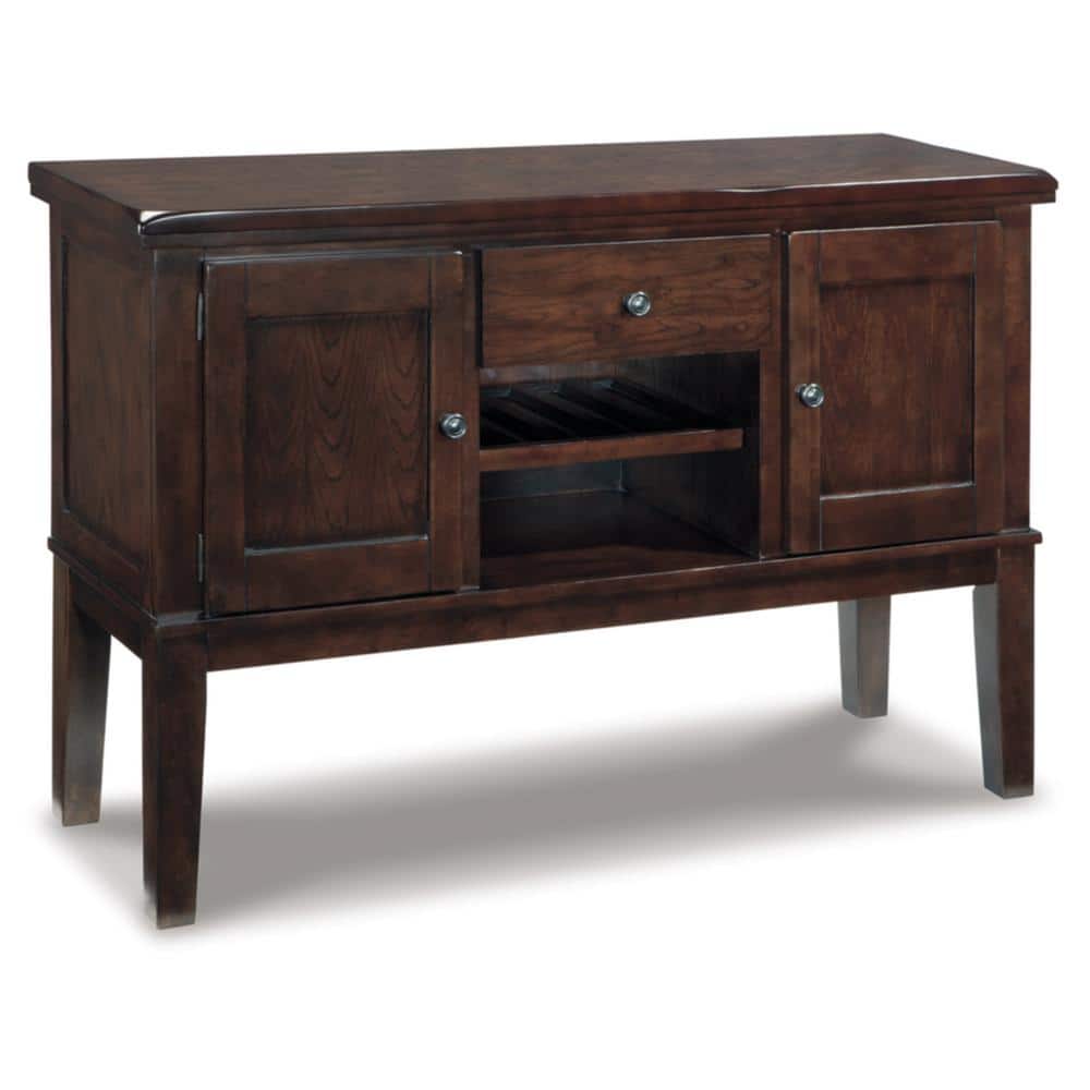 Haddigan Transitional Dark Brown Oak Dining Server