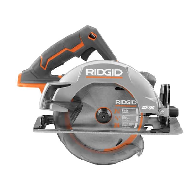 RIDGID - 18V Lithium-Ion Cordless 5-Tool Combo Kit with (2) 4.0 Ah Batteries, 18V Charger and Contractor's Bag