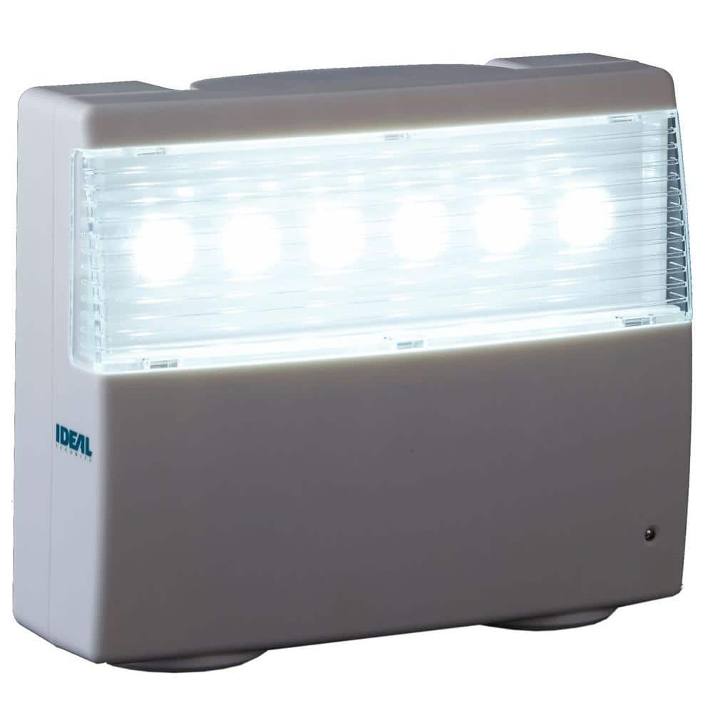 Ideal Security 6 Bulb High Output Long Life Power Failure Led Light Fixture Sk638 The Home Depot Life Power Failure Led Light Fixture, Power Failure Light Home Depot
